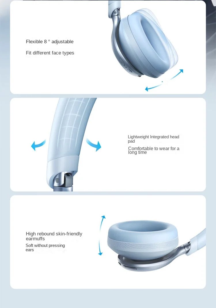 Anker SoundCore Space One /Hires/LDAC/Bluetooth Wireless Active Noise Reduction Earphones