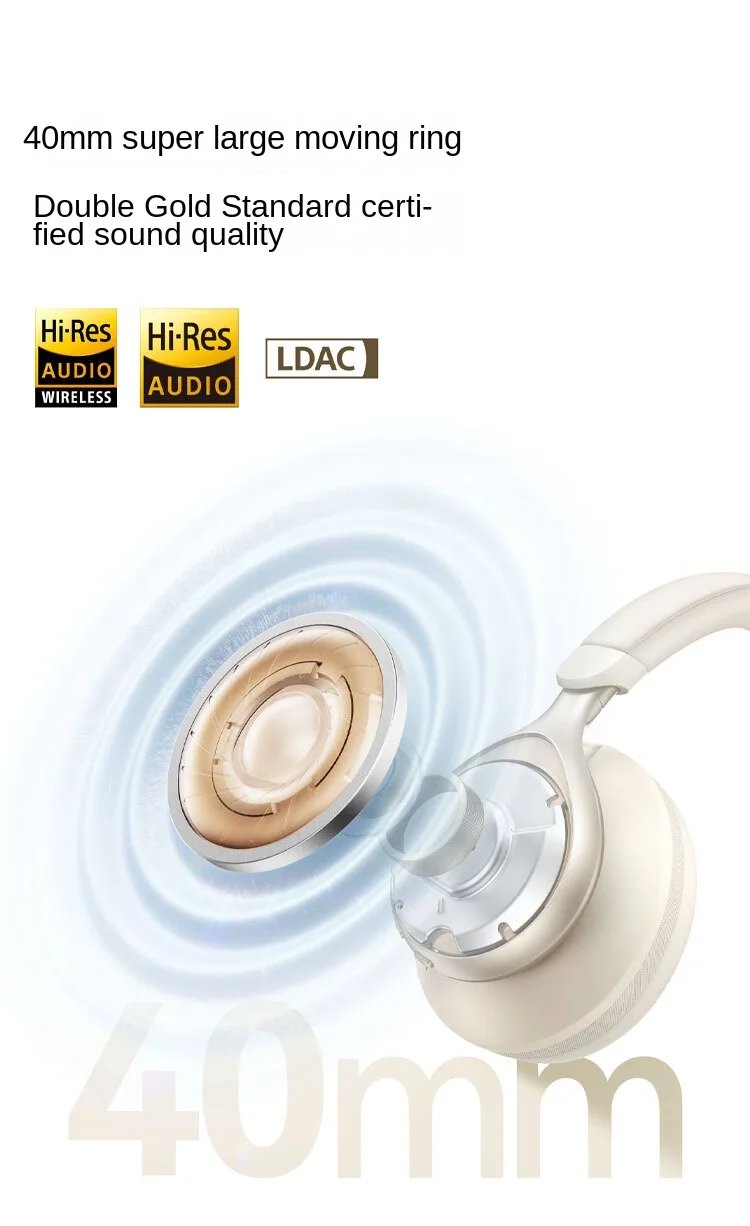 Anker SoundCore Space One /Hires/LDAC/Bluetooth Wireless Active Noise Reduction Earphones