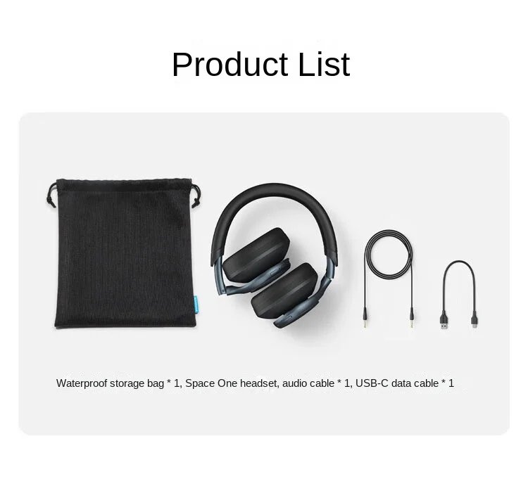 Anker SoundCore Space One /Hires/LDAC/Bluetooth Wireless Active Noise Reduction Earphones