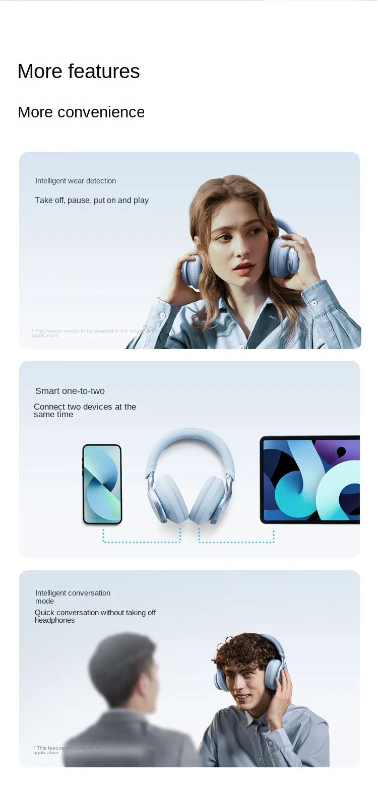 Anker SoundCore Space One /Hires/LDAC/Bluetooth Wireless Active Noise Reduction Earphones