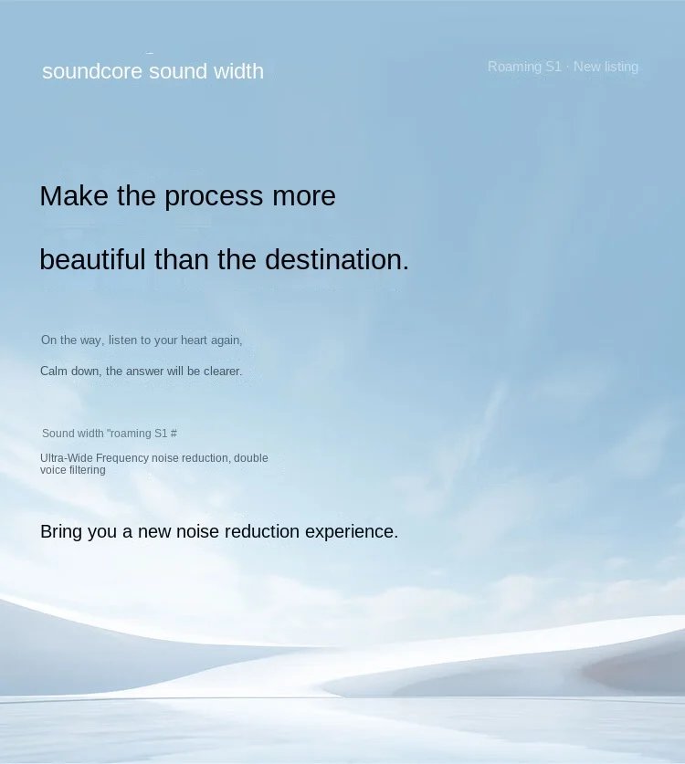 Anker SoundCore Space One /Hires/LDAC/Bluetooth Wireless Active Noise Reduction Earphones