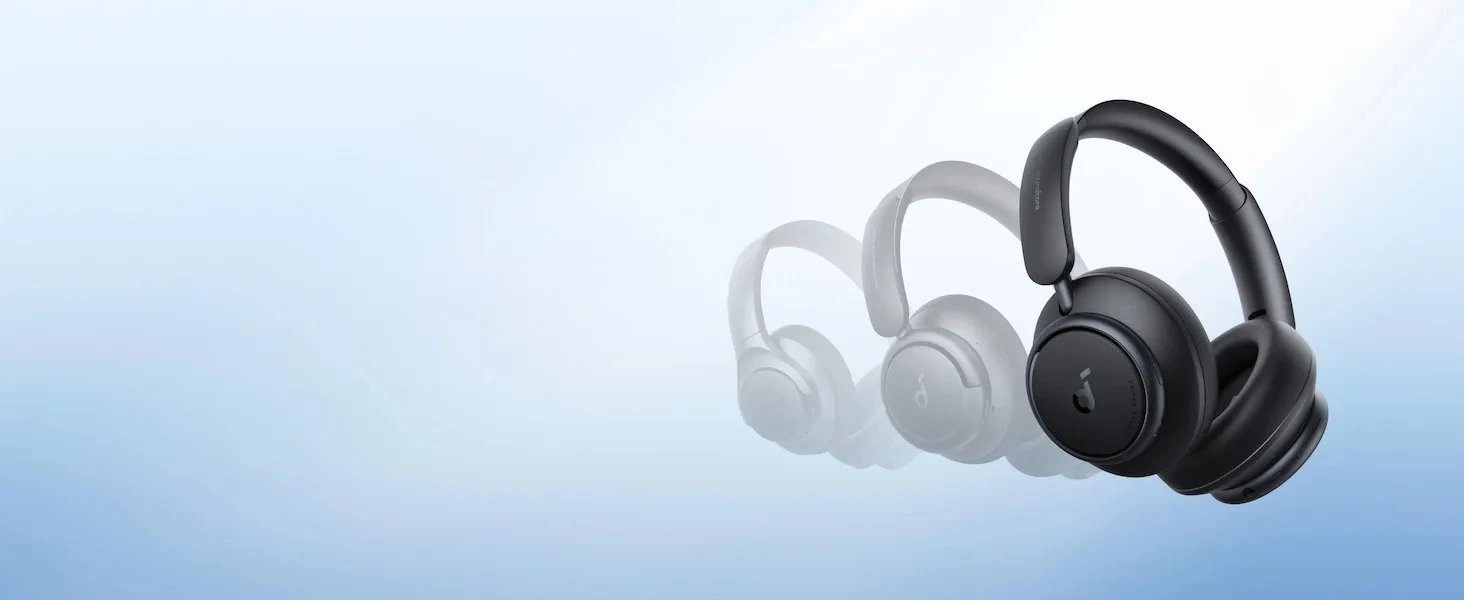 Original by Anker Soundcore Space Q45 Wireless Bluetooth Headphones Triple Dynamic Active Noise Cancellation LDAC HiRes