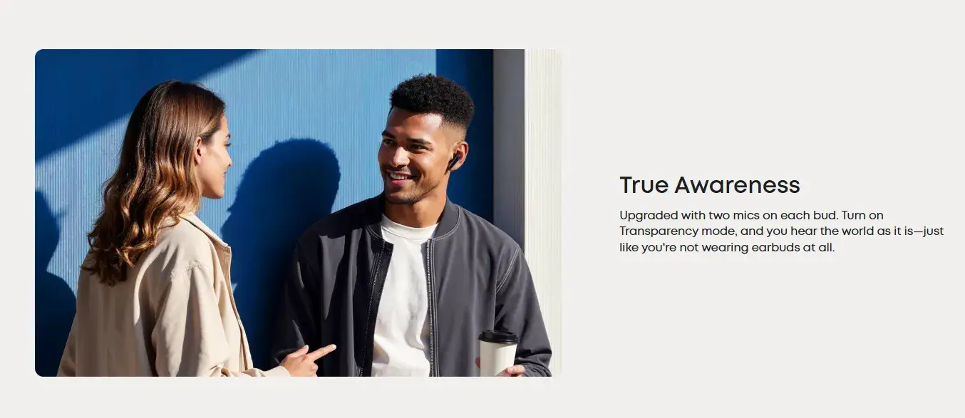 New Original Soundcore Liberty 5 A3957 Noise-Cancelling Earbuds with Dolby Audio Enjoy Dolby Audio, long-lasting noise