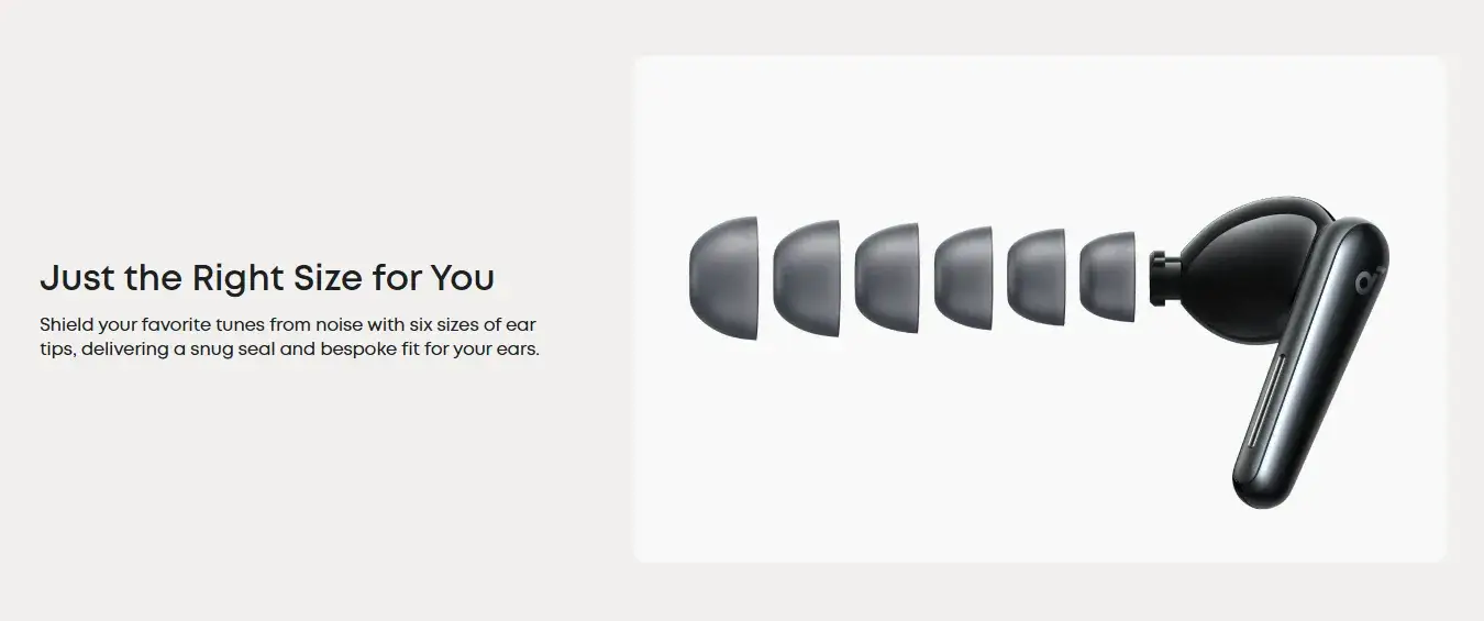 New Original Soundcore Liberty 5 A3957 Noise-Cancelling Earbuds with Dolby Audio Enjoy Dolby Audio, long-lasting noise