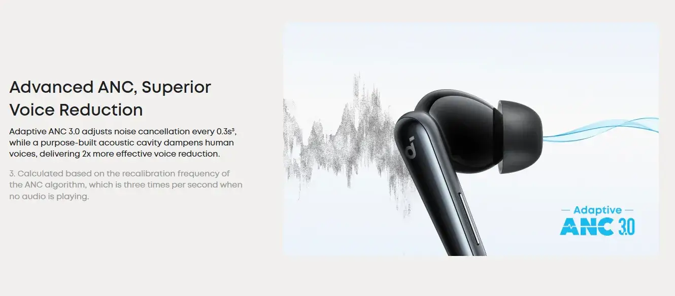 New Original Soundcore Liberty 5 A3957 Noise-Cancelling Earbuds with Dolby Audio Enjoy Dolby Audio, long-lasting noise
