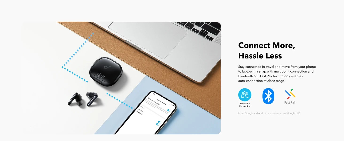 Global Version Anker Soundcore Liberty 4 Pro Earbuds Noise Canceling Wireless Earphone TWS Real-Time ANC Fast Charge 6Mics