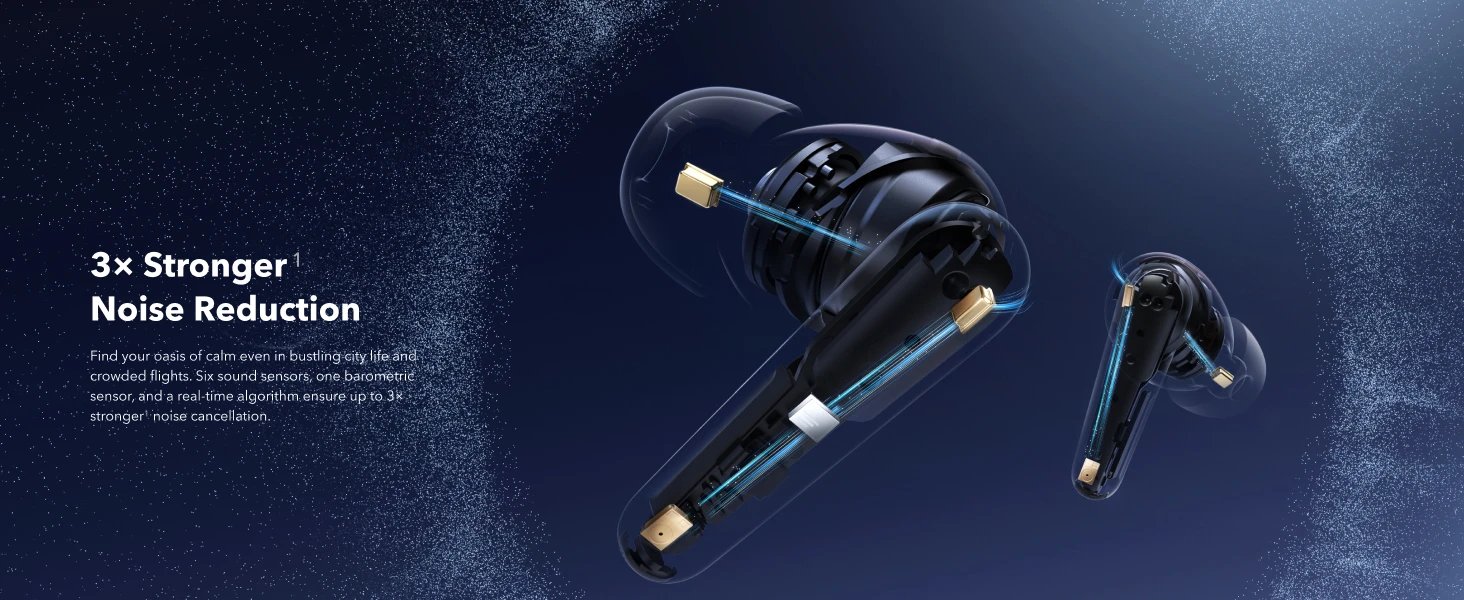 Global Version Anker Soundcore Liberty 4 Pro Earbuds Noise Canceling Wireless Earphone TWS Real-Time ANC Fast Charge 6Mics