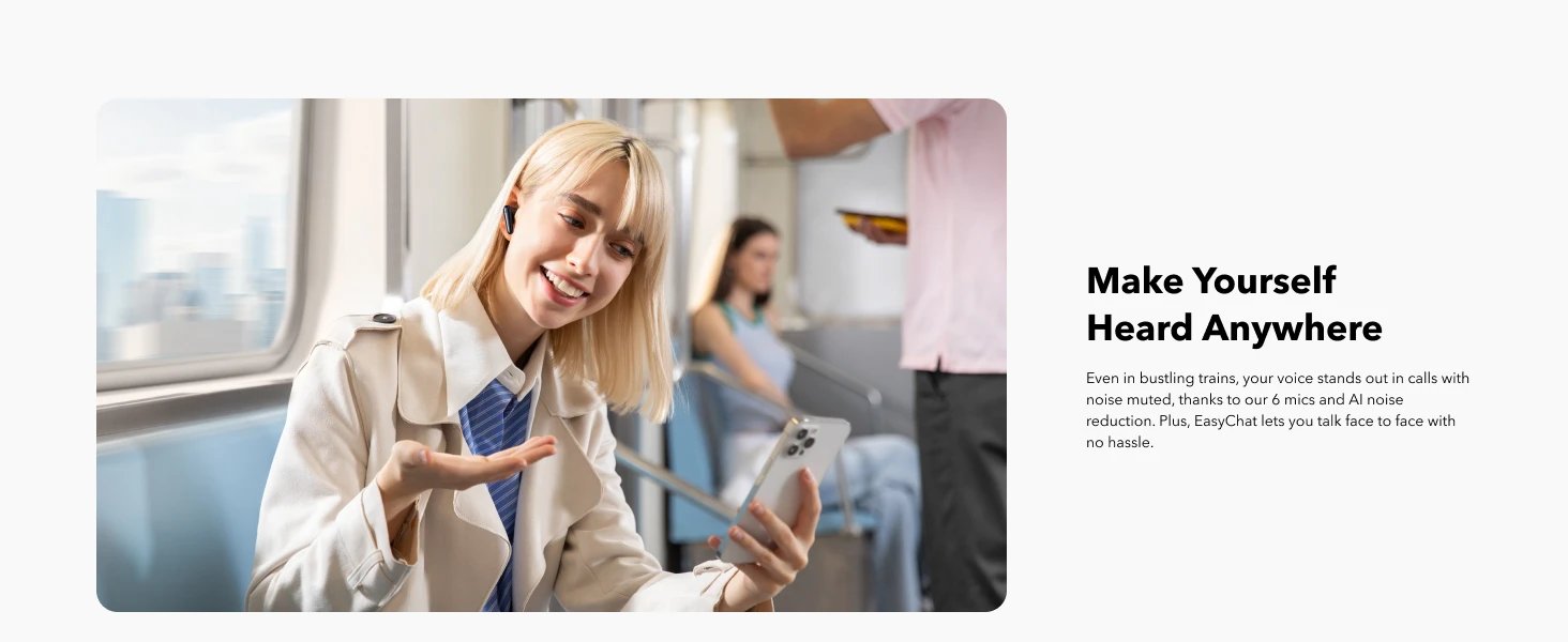 Global Version Anker Soundcore Liberty 4 Pro Earbuds Noise Canceling Wireless Earphone TWS Real-Time ANC Fast Charge 6Mics