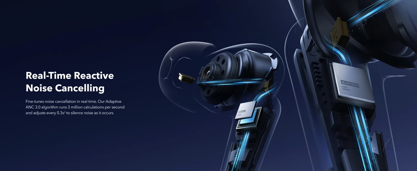 Global Version Anker Soundcore Liberty 4 Pro Earbuds Noise Canceling Wireless Earphone TWS Real-Time ANC Fast Charge 6Mics