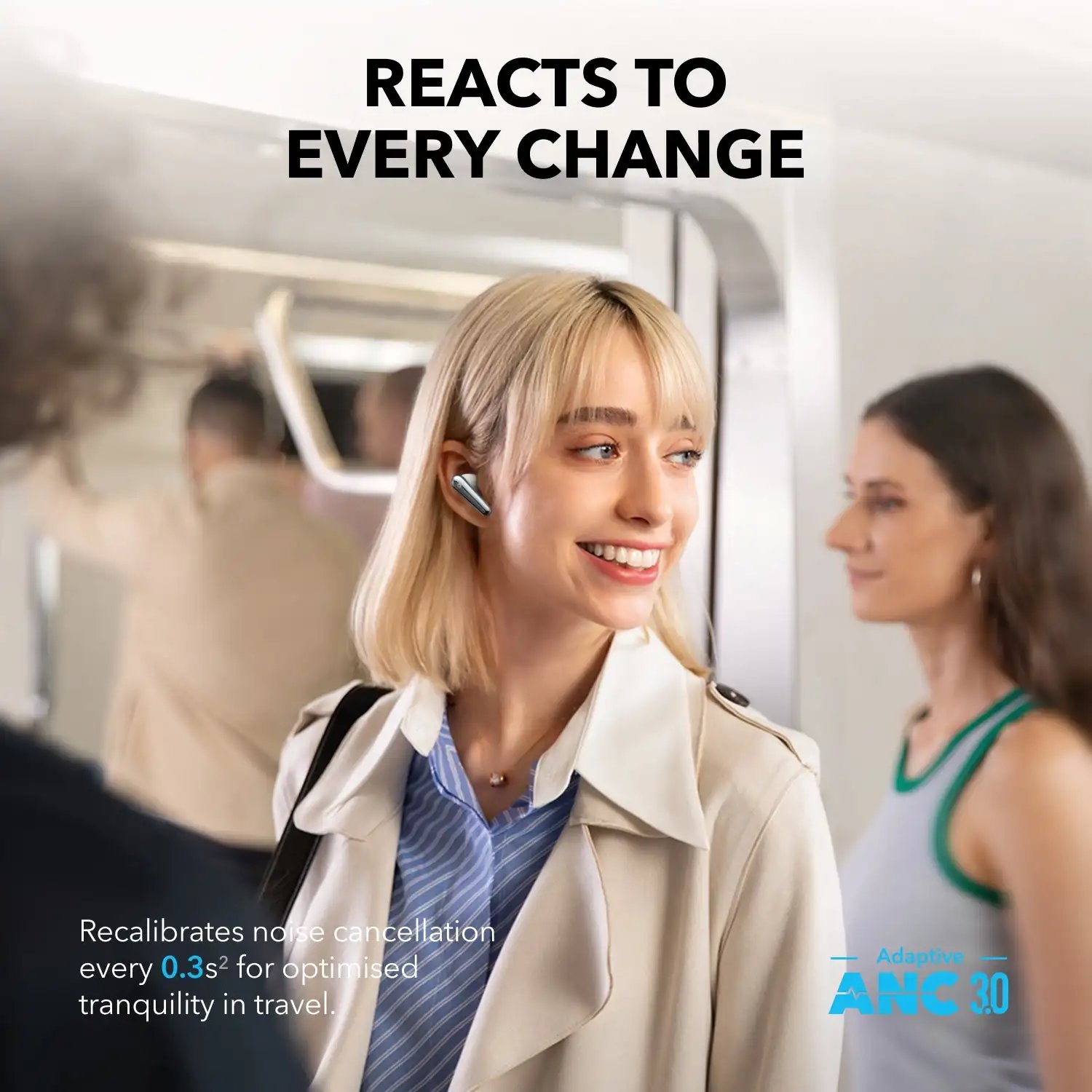 Global Version Anker Soundcore Liberty 4 Pro Earbuds Noise Canceling Wireless Earphone TWS Real-Time ANC Fast Charge 6Mics