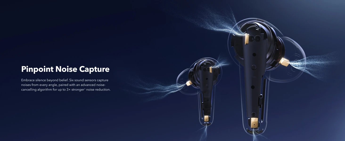 Global Version Anker Soundcore Liberty 4 Pro Earbuds Noise Canceling Wireless Earphone TWS Real-Time ANC Fast Charge 6Mics